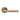 Brass Philadelphia Door Lever – Round Rose